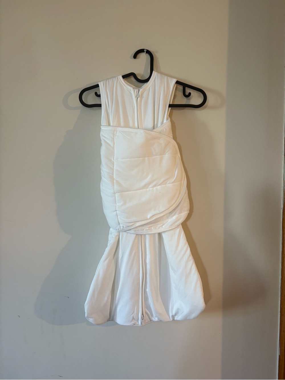 Totbasic White Baby Sleep Sack Swaddle Dress